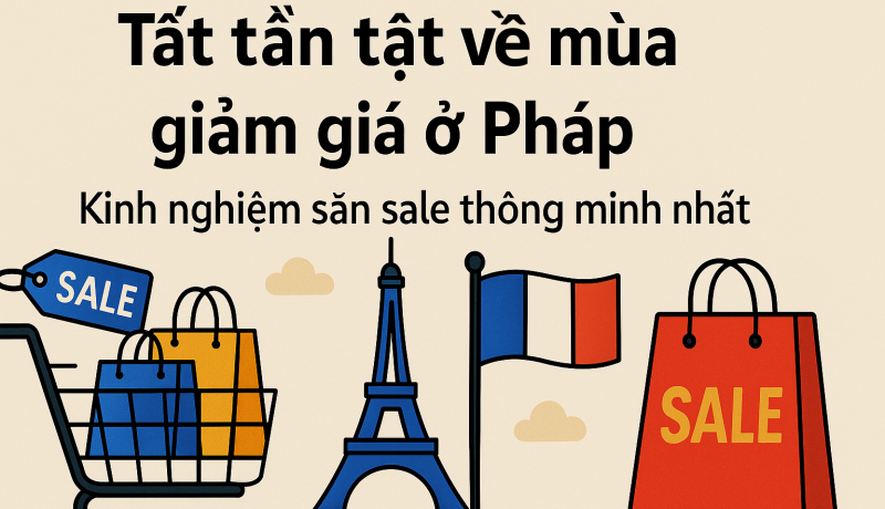 Tất tần tật về mùa giảm giá ở Pháp – Kinh nghiệm săn sale thông minh nhất